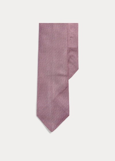 Men's Polo Ralph Lauren Pin Dot Silk Narrow Ties | 012957GWD